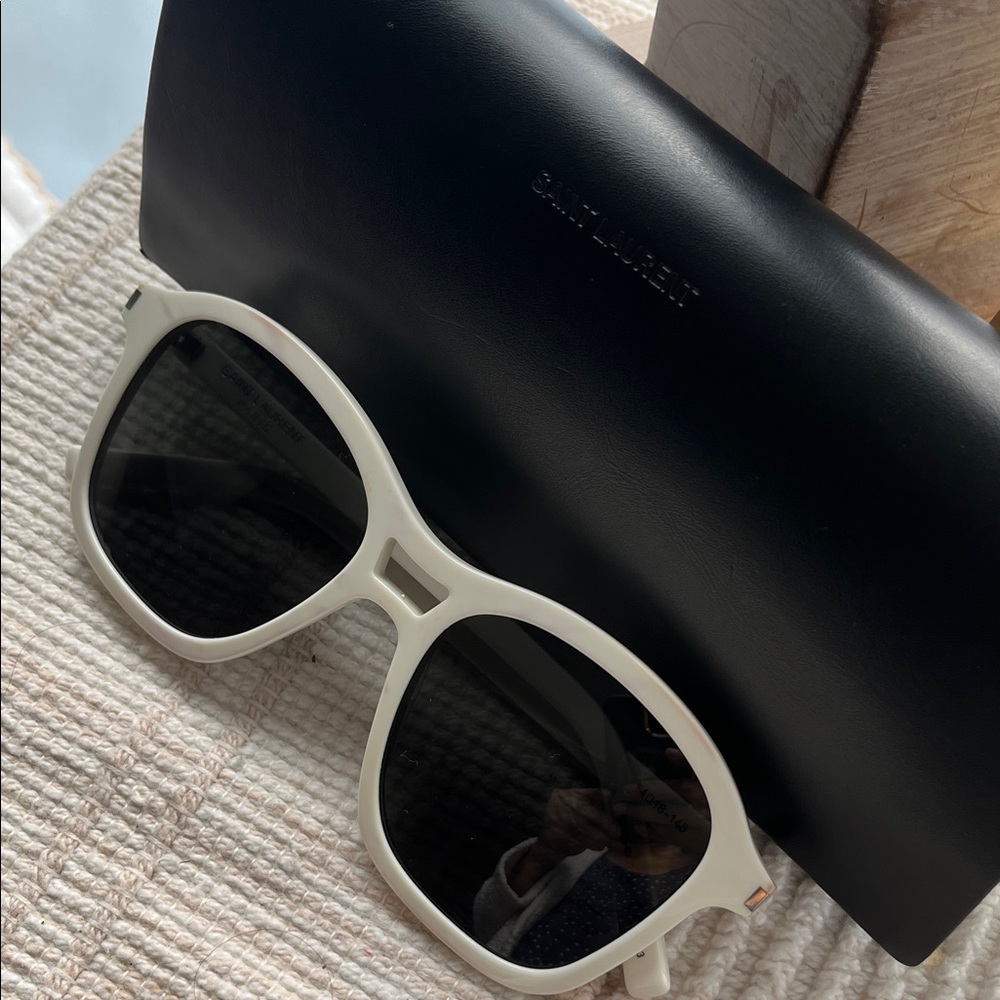 Saint Laurent Women's Sunglasses with Black Frames - Picture 3 of 3